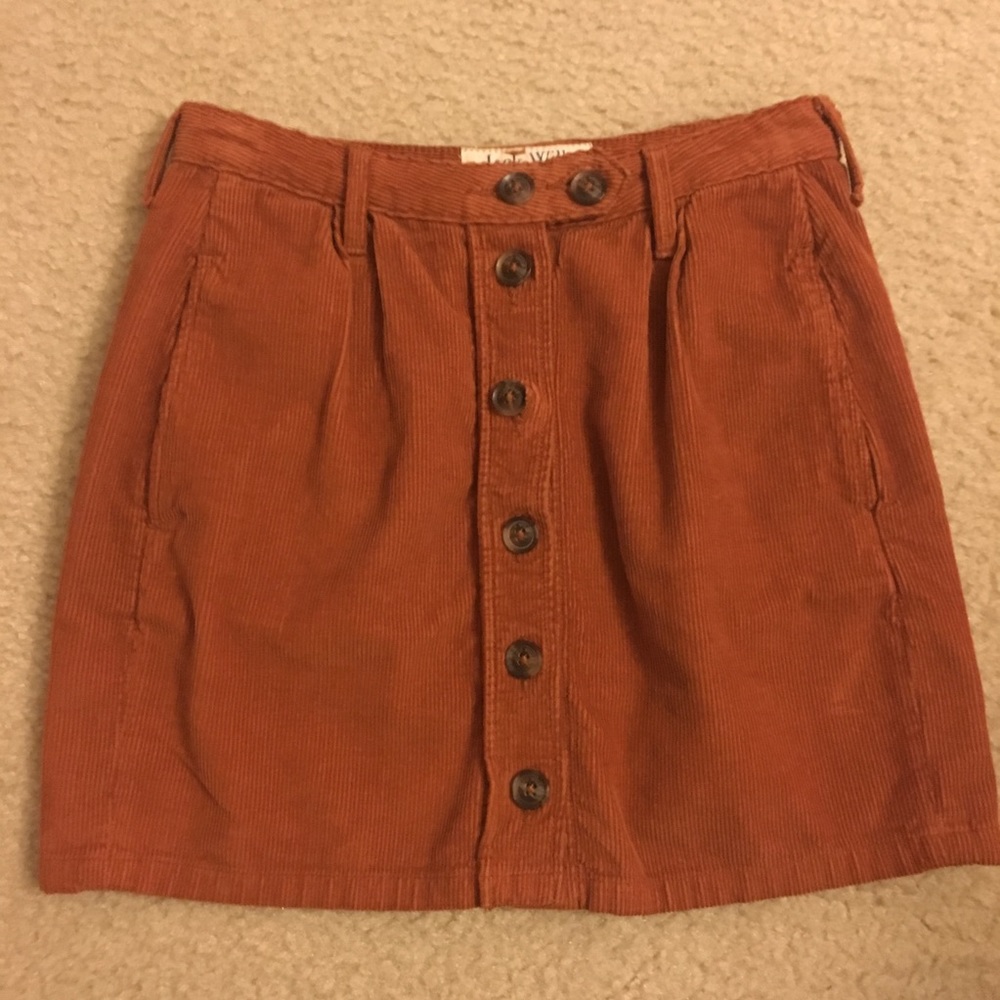 Jack Wills Corduroy Mini Skirt